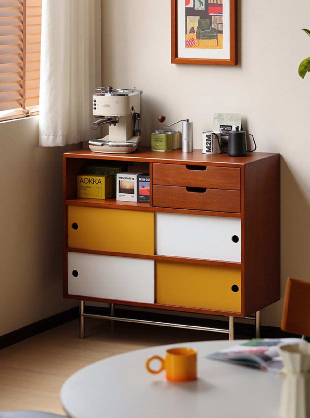 Estel Solid Wood Sideboard