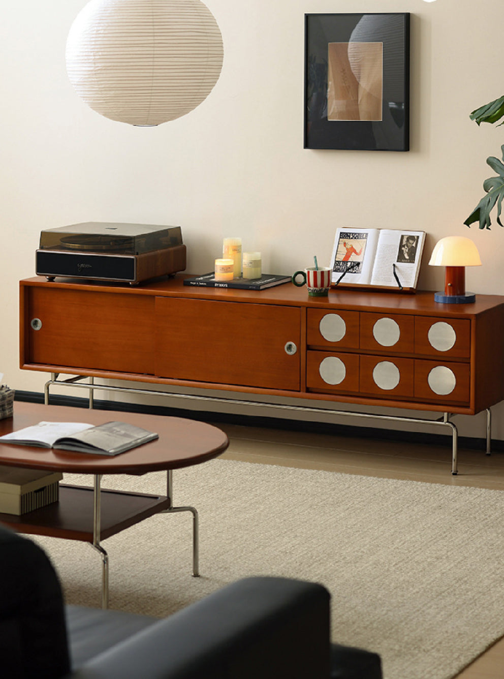 Polca Solid Wood TV Console