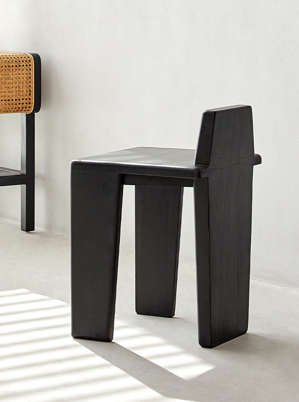 Solid Wood Chunky Chair
