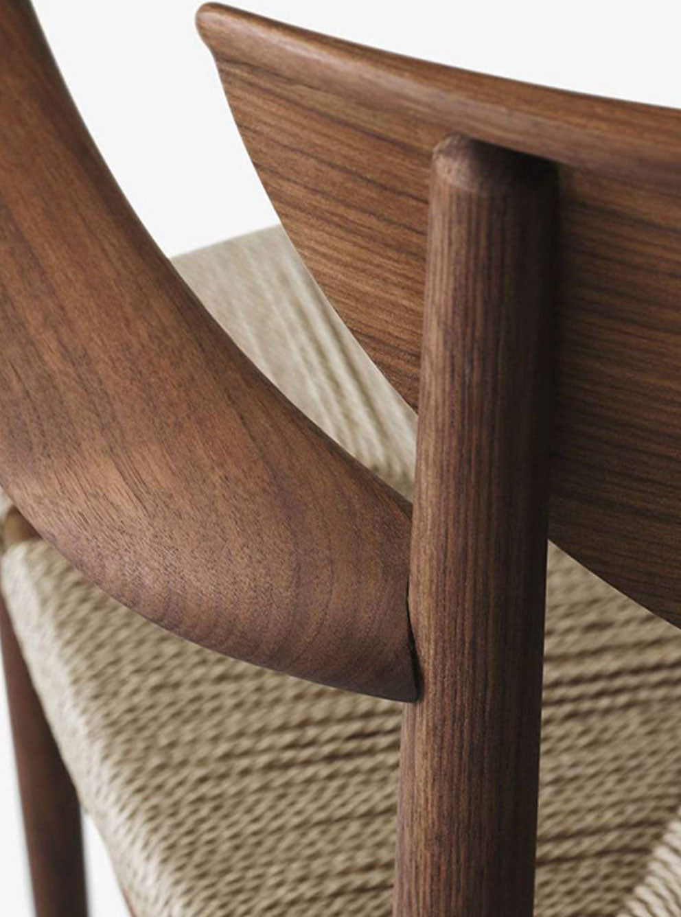 Half Moon Solid Wood Chair