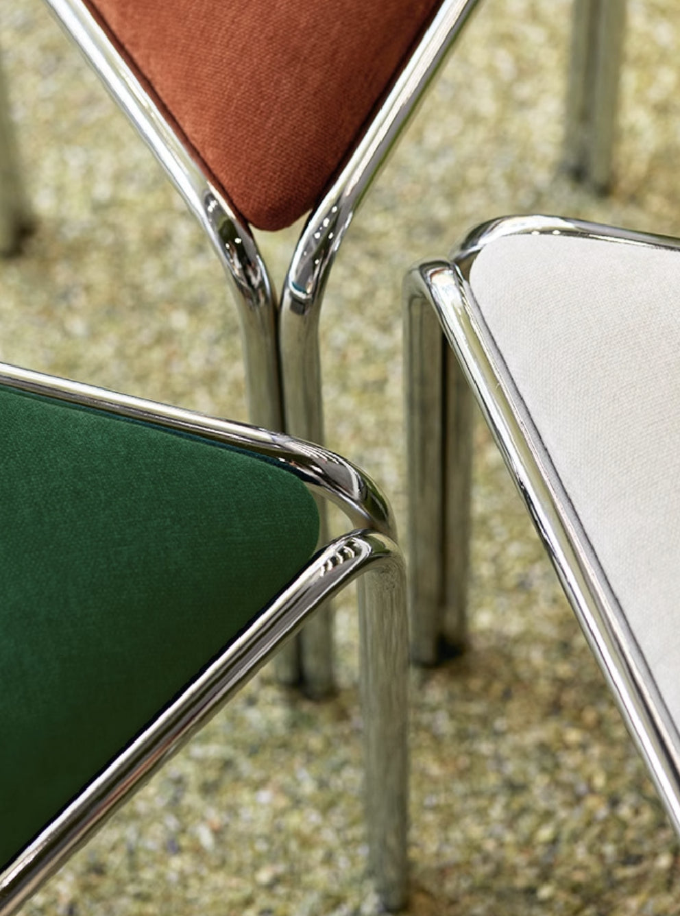 Etel Stainless Steel Stool (Stackable)