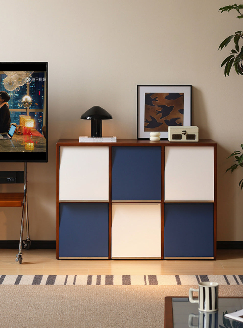 Santorini Solid Wood Modular Sideboard (Stackable)