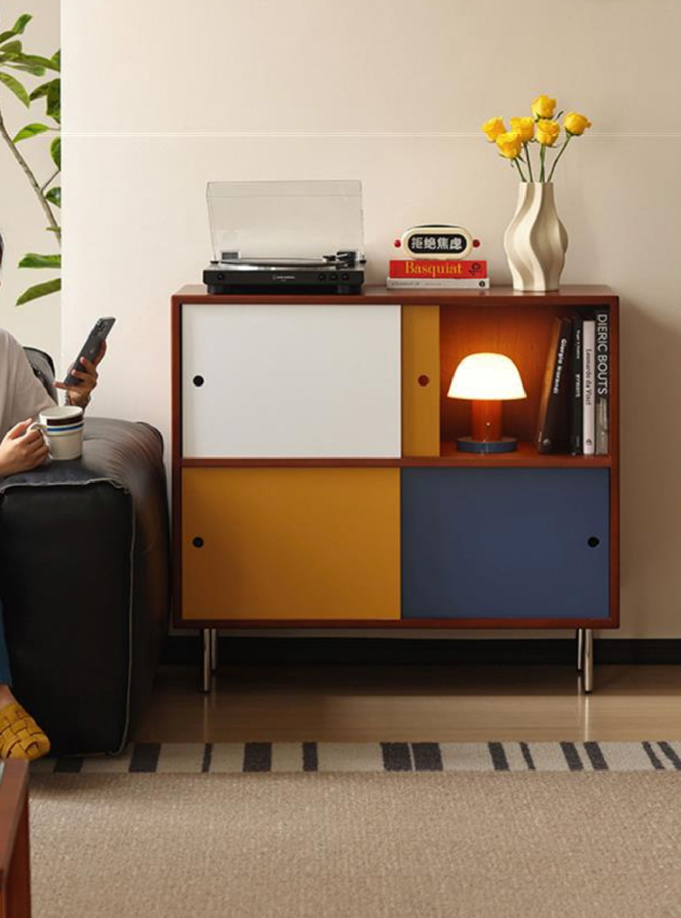 Como Solid Wood Sideboard