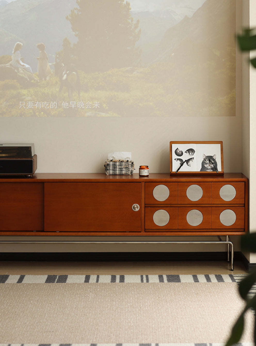 Polca Solid Wood TV Console