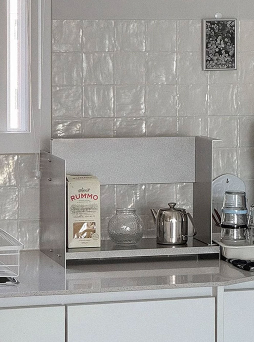 Stainless Steel Side Table