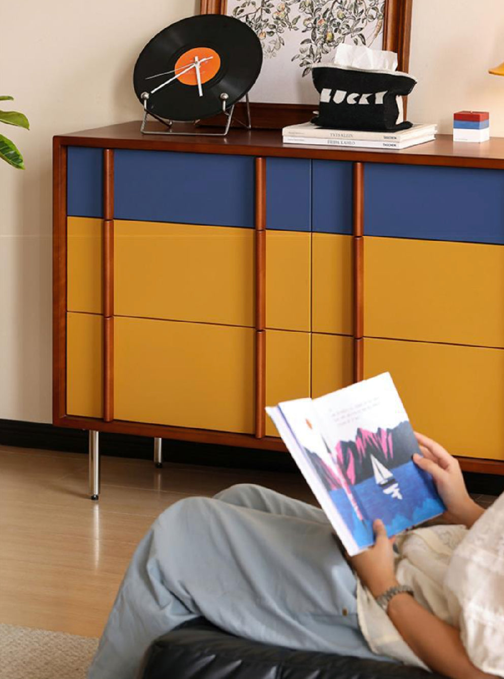 Astro Solid Wood Sideboard
