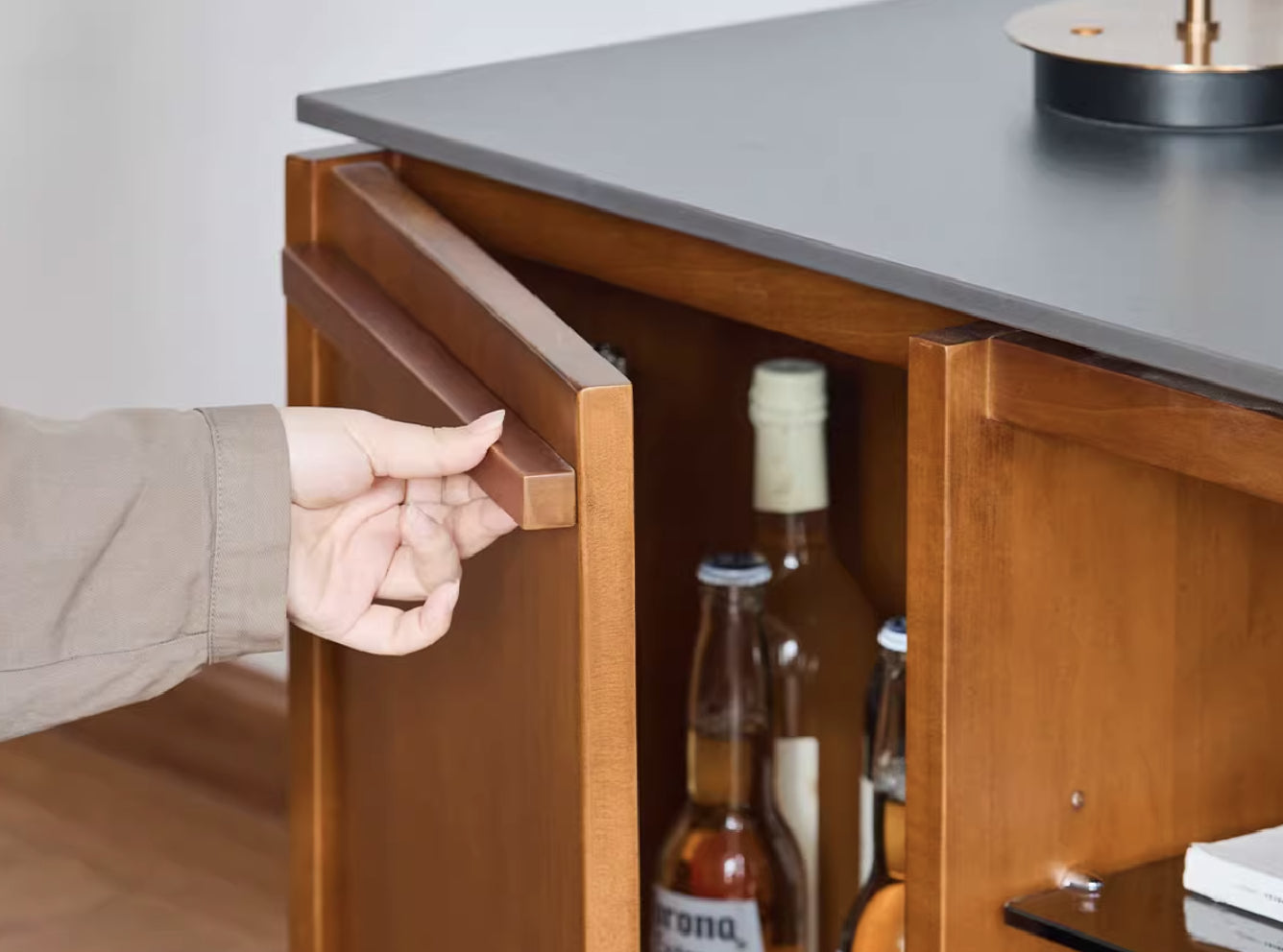 Oseo Solid Wood TV Console