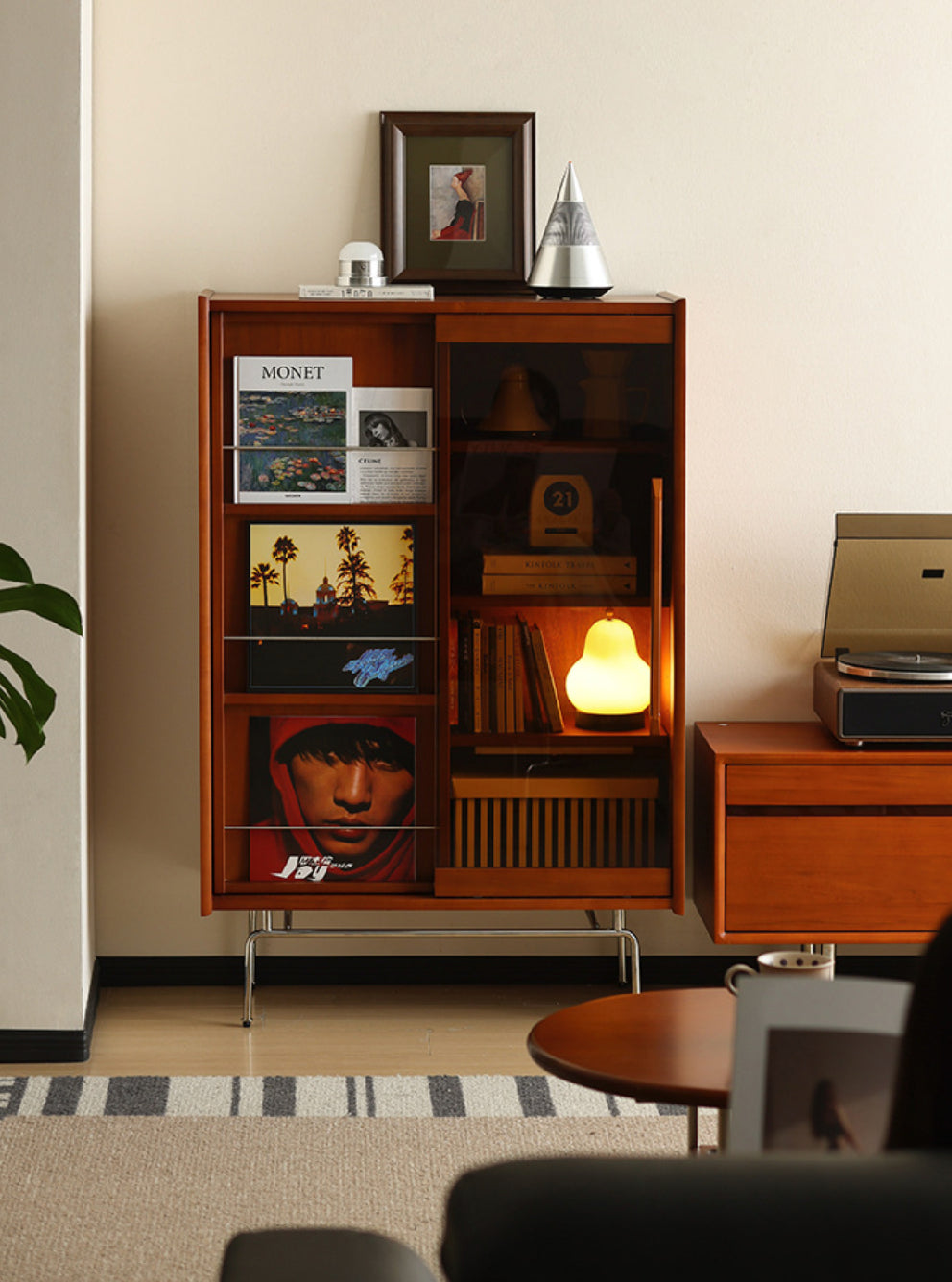 Mogu Solid Wood Cabinet