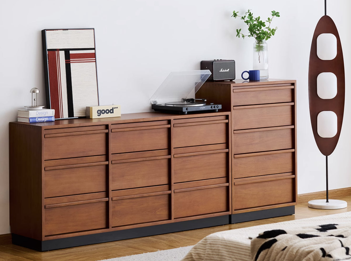 Gene Solid Wood Drawer Chest