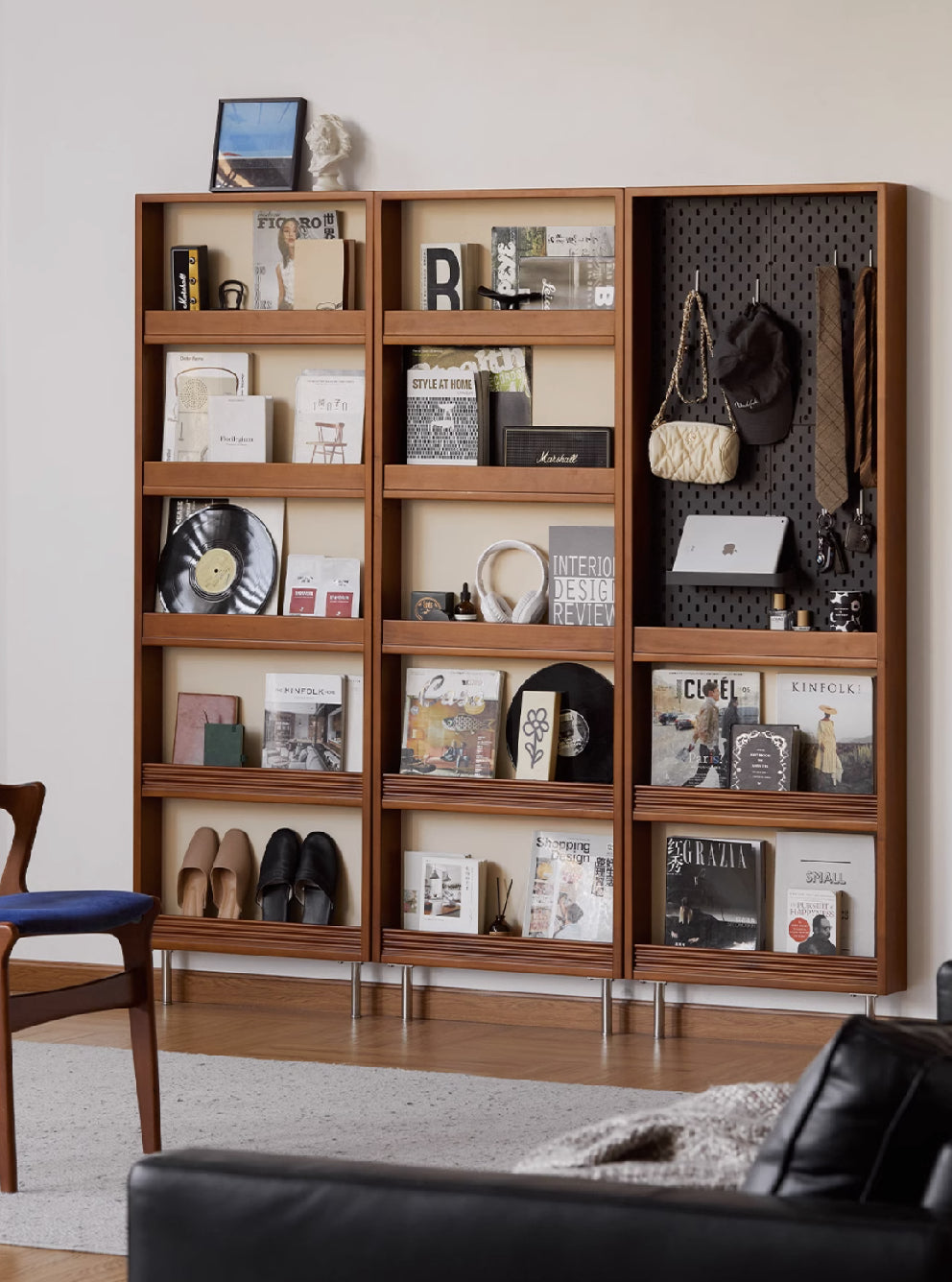 Solid Wood Super Slim Rack