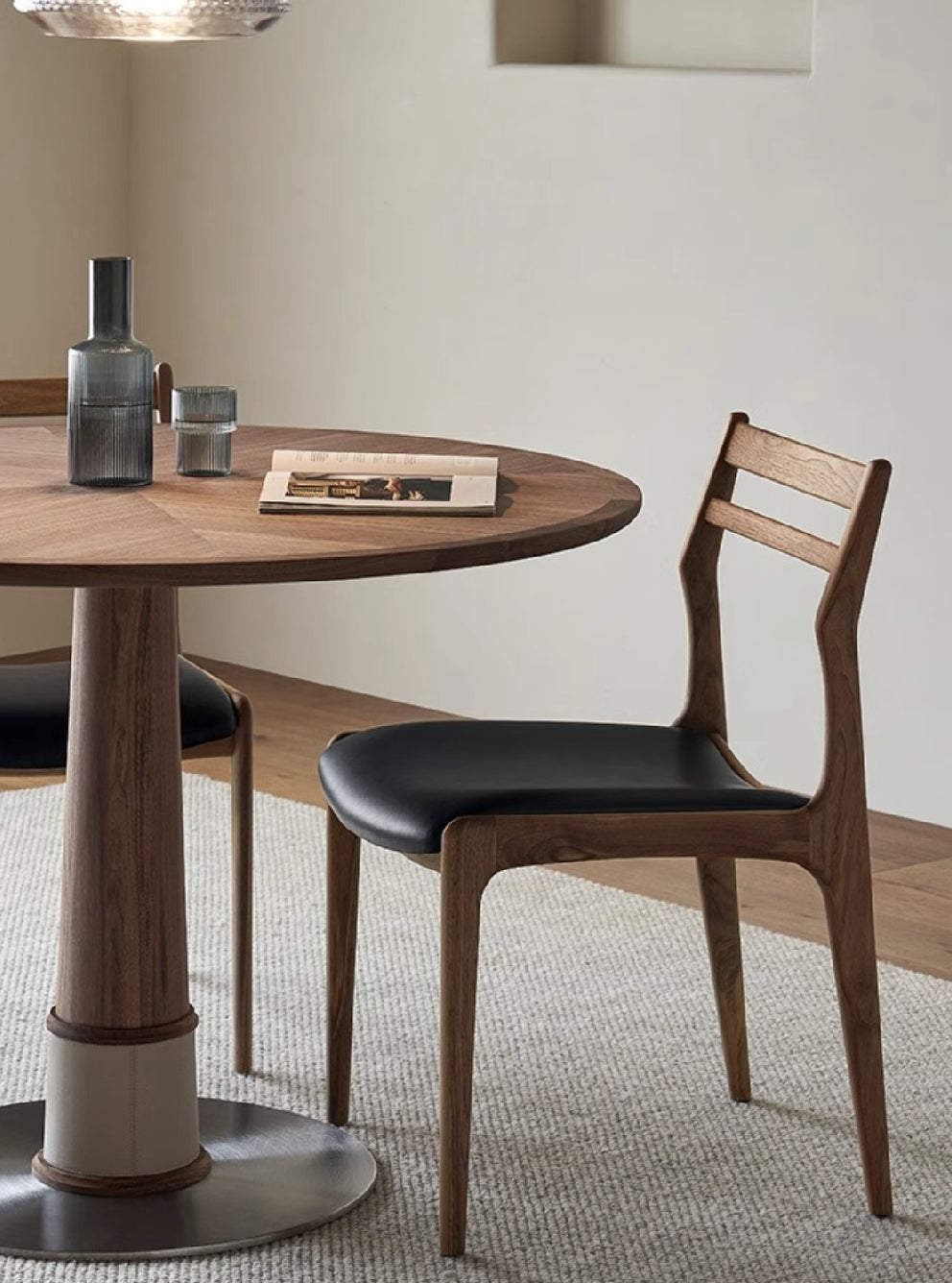 Classic Solid Ash Chair with Cushion