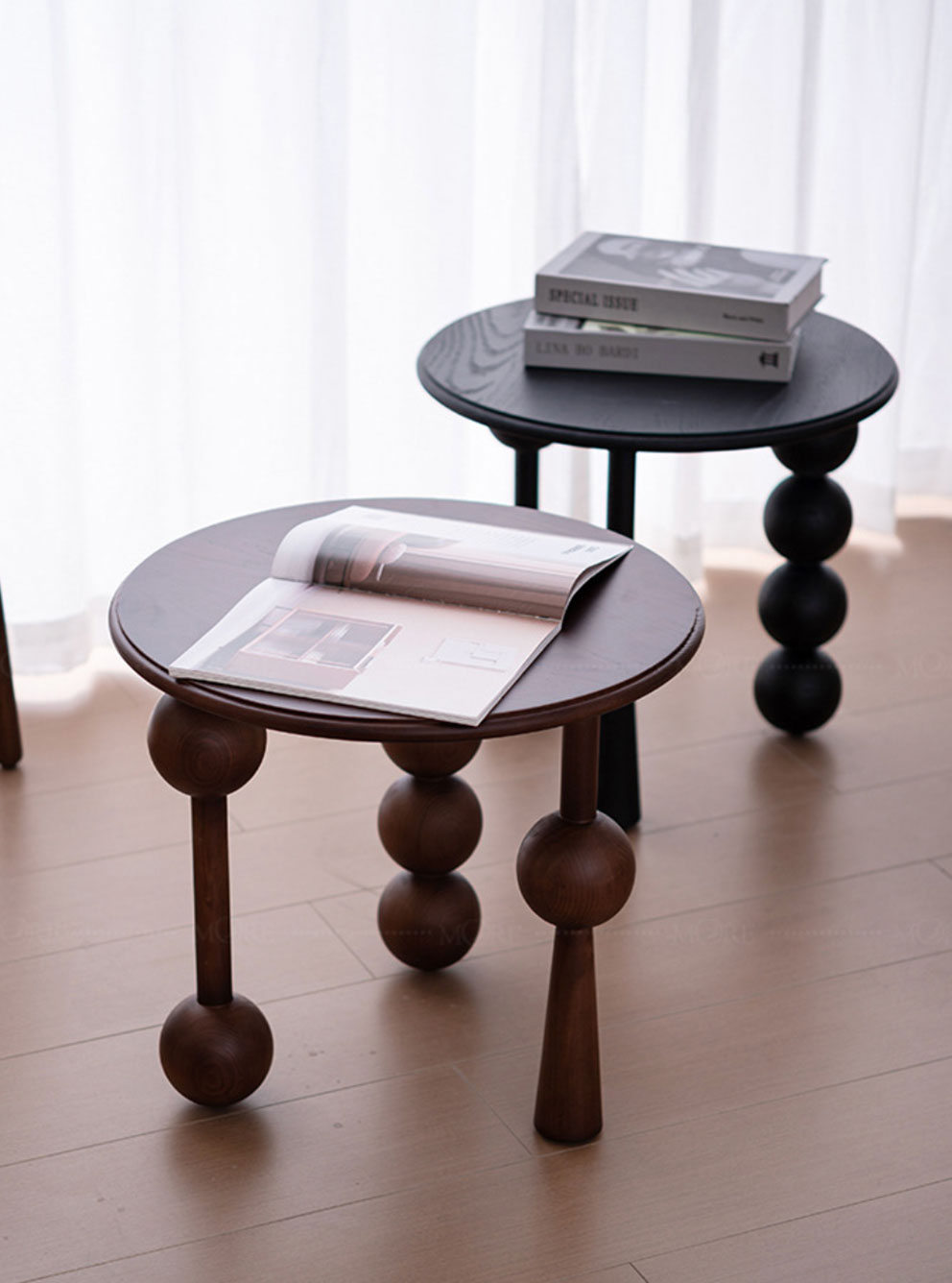 Solid Wood Art Deco Coffee Table