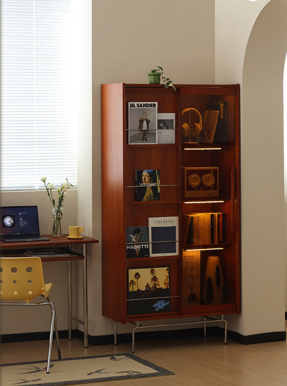 Mogu Solid Wood Cabinet
