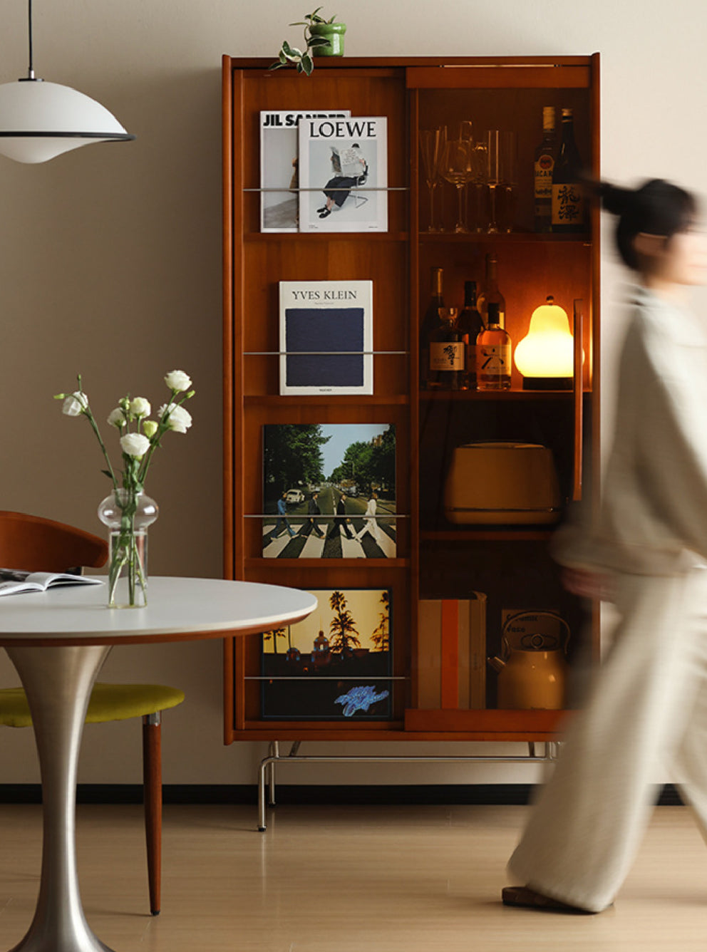 Mogu Solid Wood Cabinet