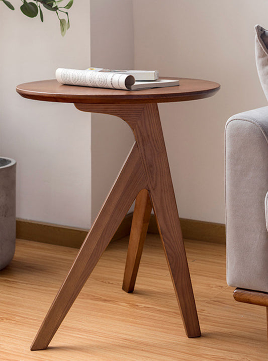 Mora Solid Wood Side Table