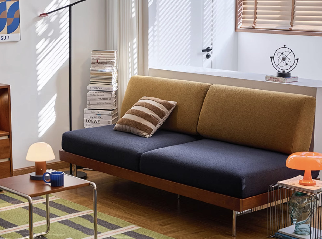 Berlin Solid Wood Sofa