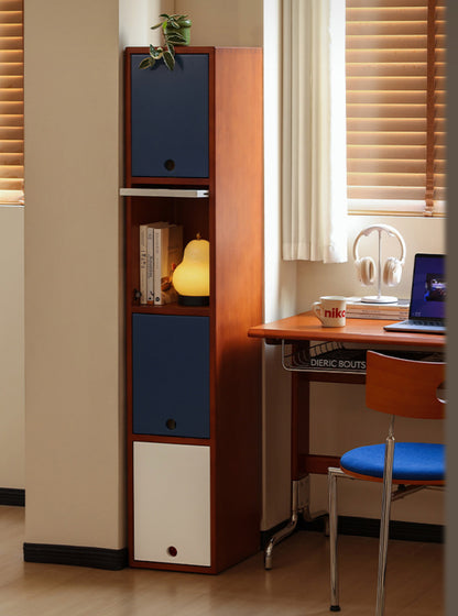 Seis Super Slim Solid Wood Cabinet