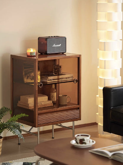 Cella Solid Wood Display Cabinet