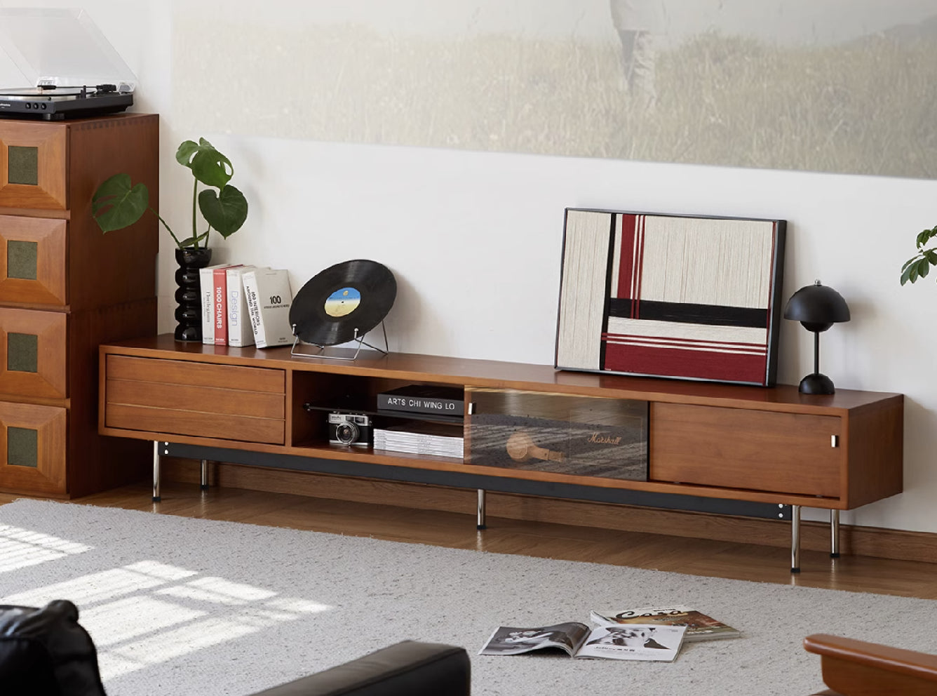 Bach Solid Wood TV Console