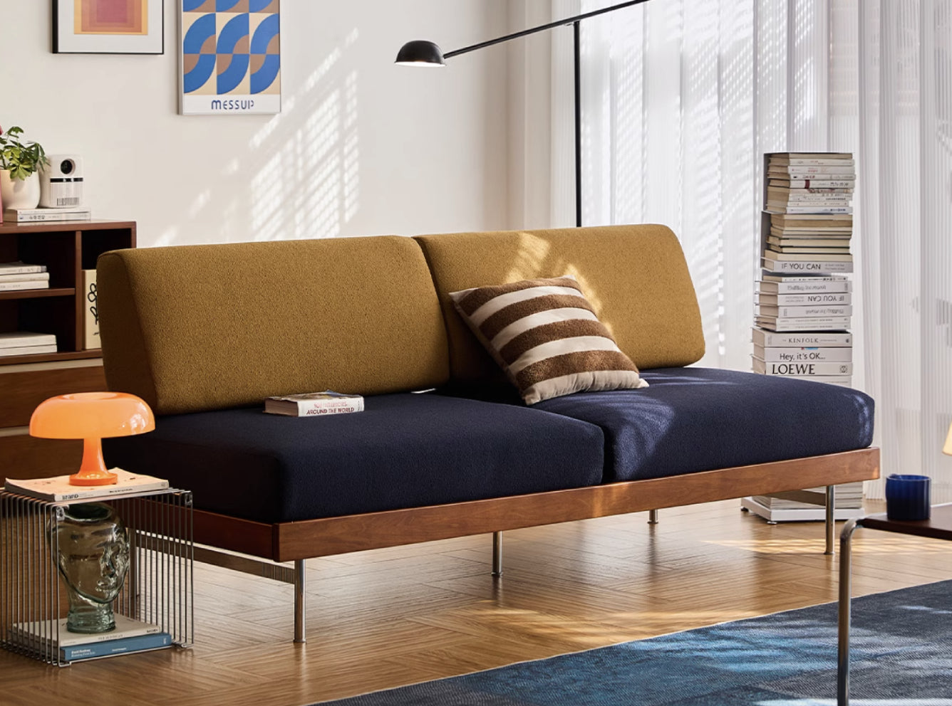Berlin Solid Wood Sofa