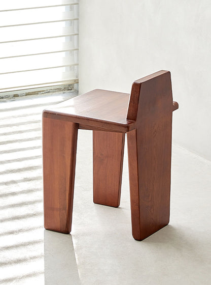 Solid Wood Chunky Chair