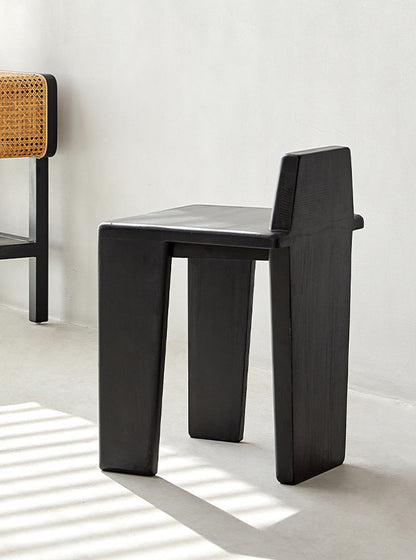 Solid Wood Chunky Chair