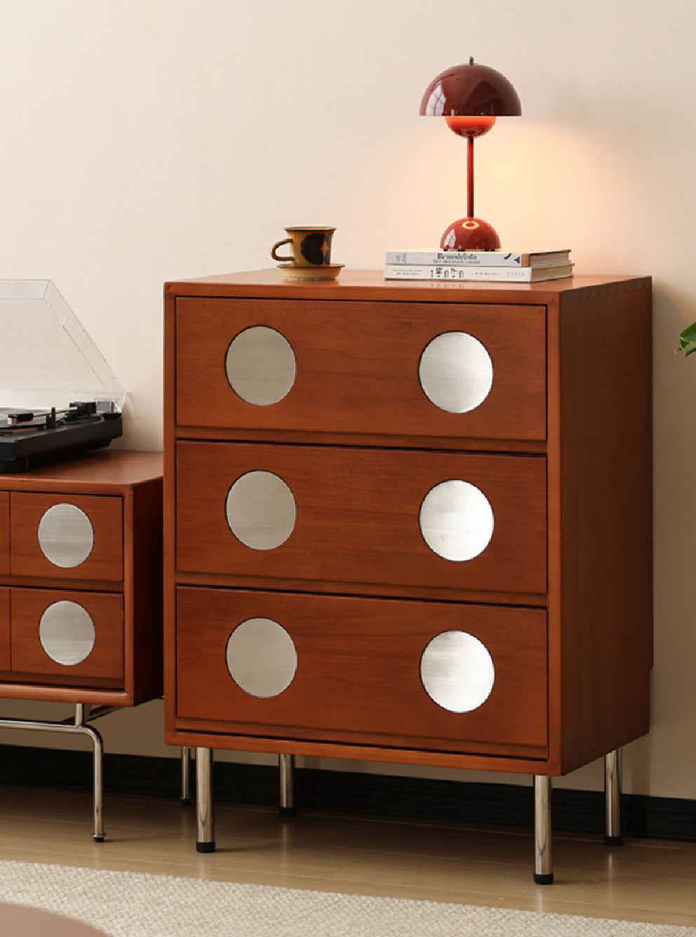 Polca Solid Wood Drawer Chest