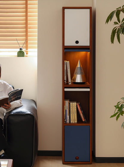 Seis Super Slim Solid Wood Cabinet