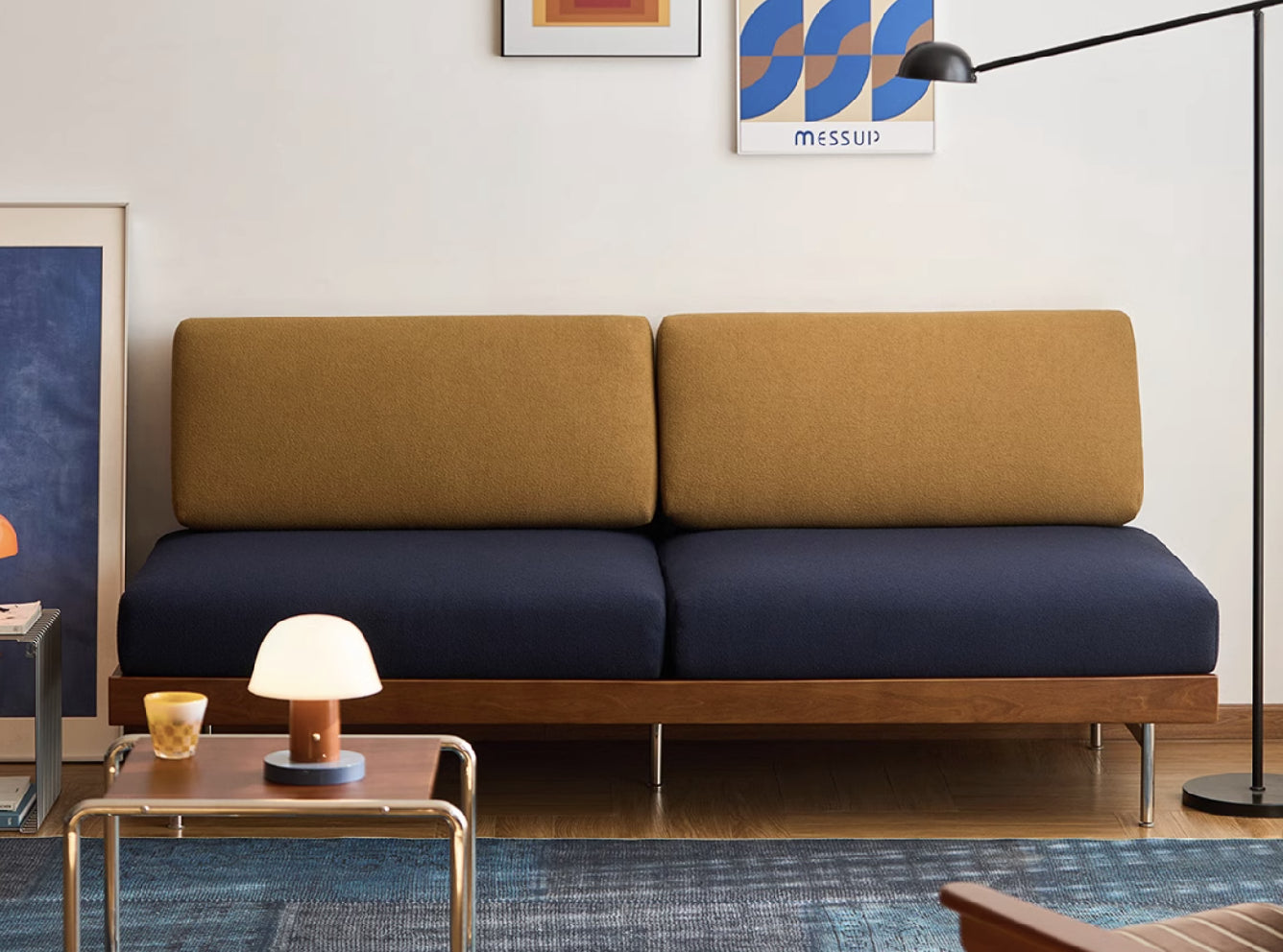 Berlin Solid Wood Sofa