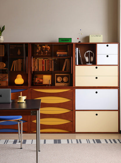 Palette Solid Wood Modular Cabinet (Stackable)