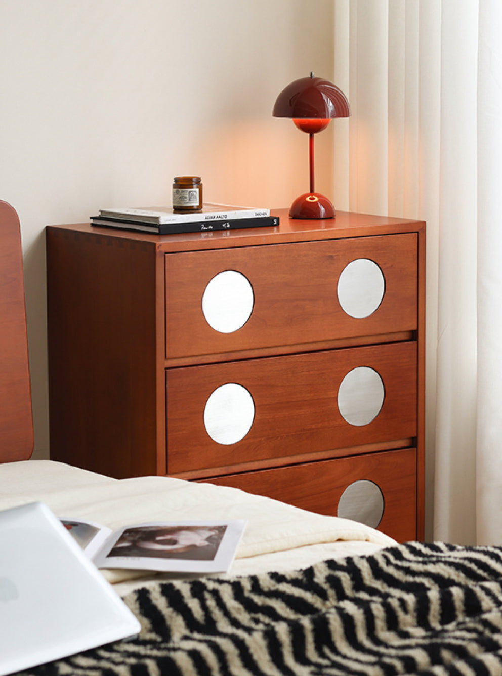 Polca Solid Wood Drawer Chest