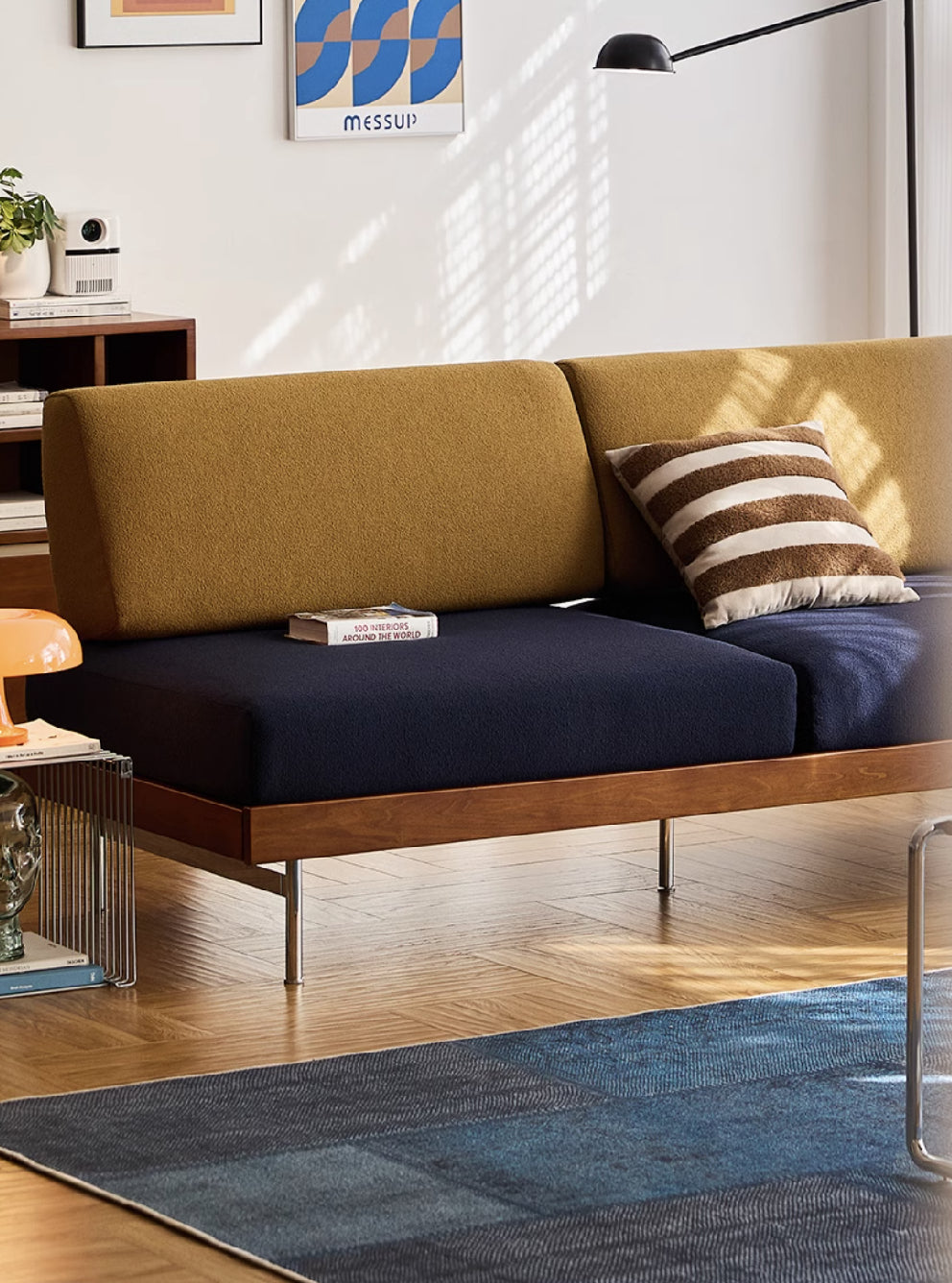 Berlin Solid Wood Sofa