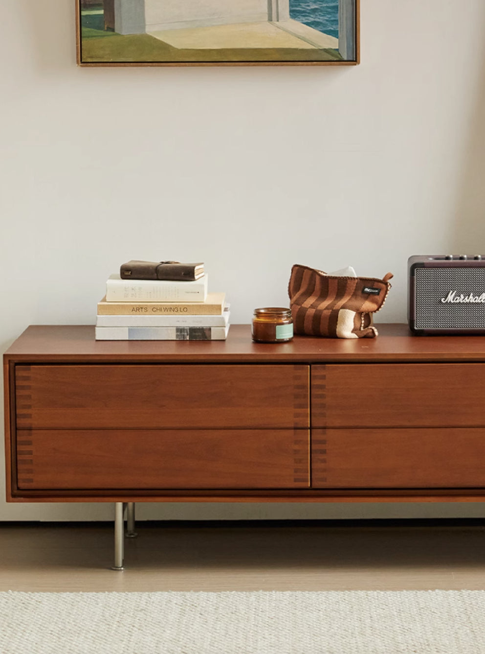 Goode Solid Wood TV Console