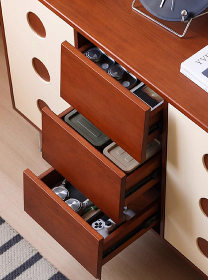 Boki Solid Wood Cabinet