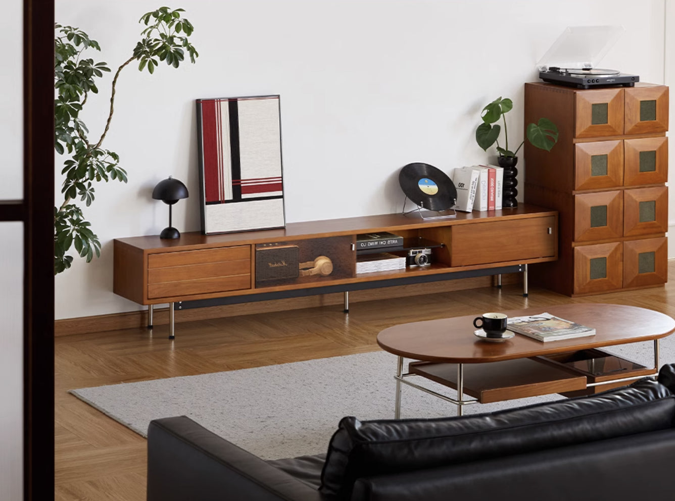 Bach Solid Wood TV Console