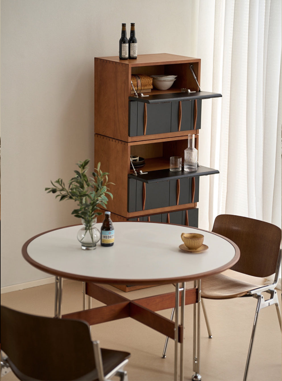 Ligar Solid Wood Modular Storage Unit – Happy Home Furniture