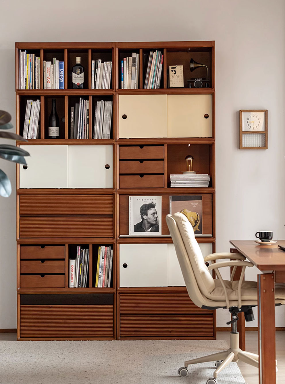 Freedom Solid Wood Modular Storage Unit (Stackable) – Happy Home Furniture